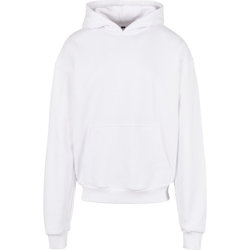 WHITE HEAVY HOODIE