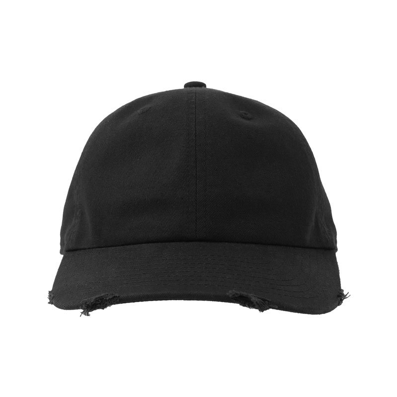 DISTRESSED CAP | BLACK - Obrázek 2