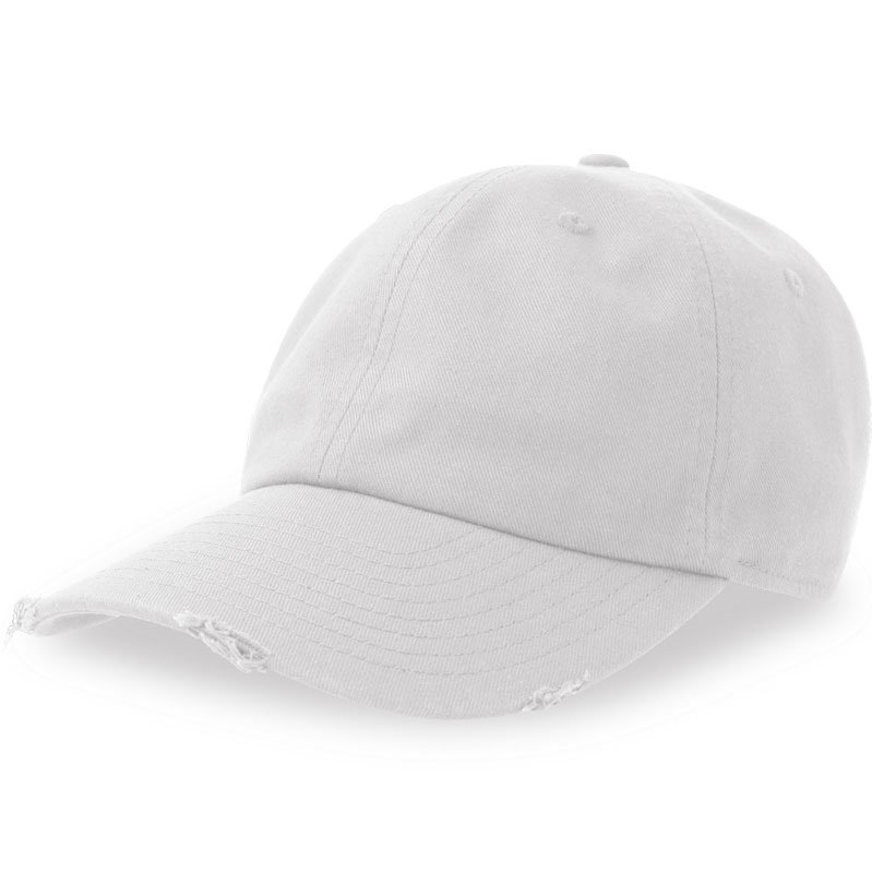 DISTRESSED CAP | WHITE