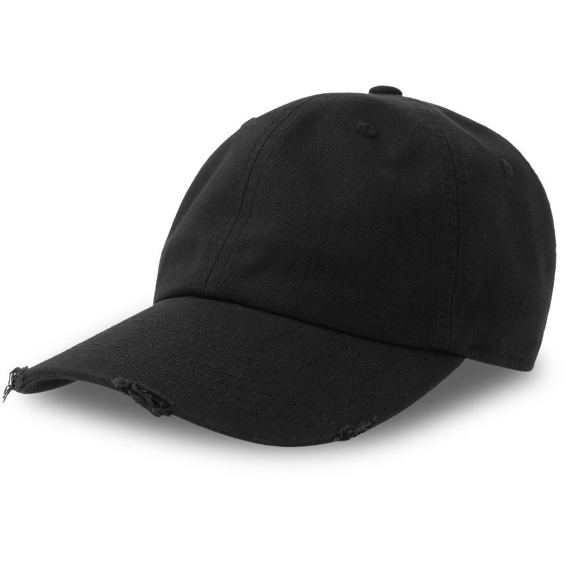 BLACK DESTROYED CAP